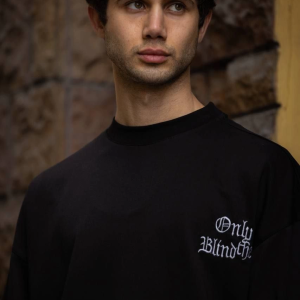 Erkek Kısa Kol Yazlık Tişört Bisiklet Yaka Baskılı Oversize T-Shirt – Siyah