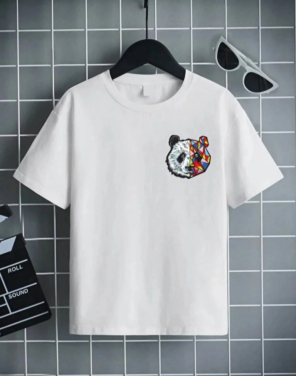 Unisex Çocuk Baskılı T-Shirt – Beyaz
