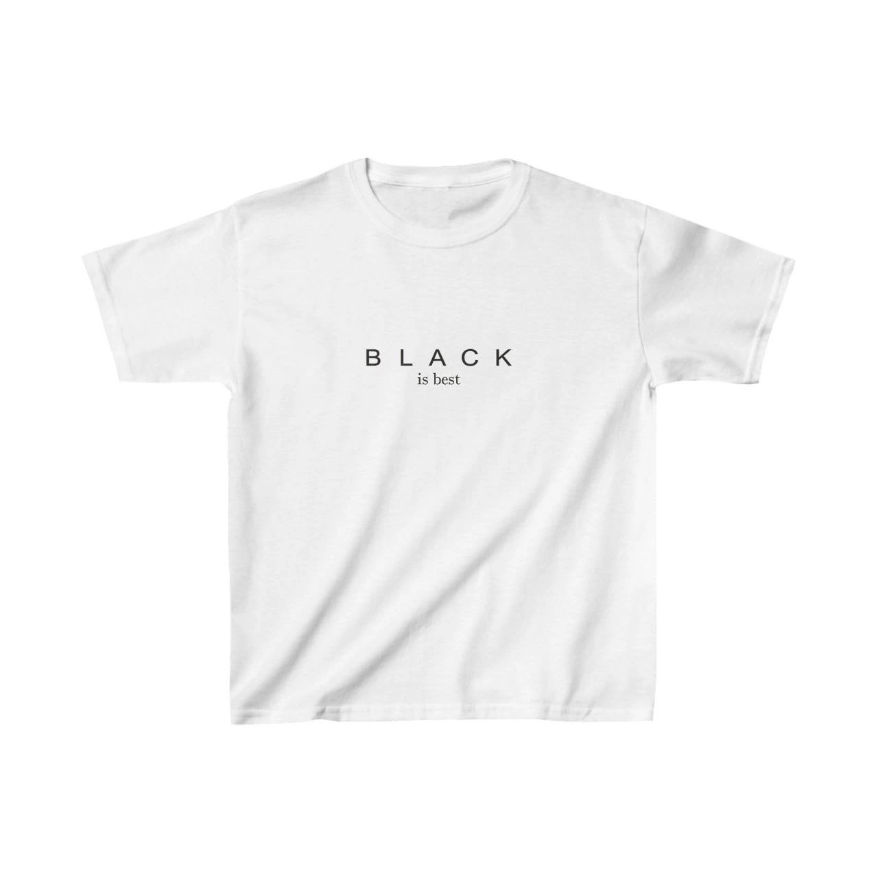 Unisex Çocuk Baskılı T-Shirt – Beyaz