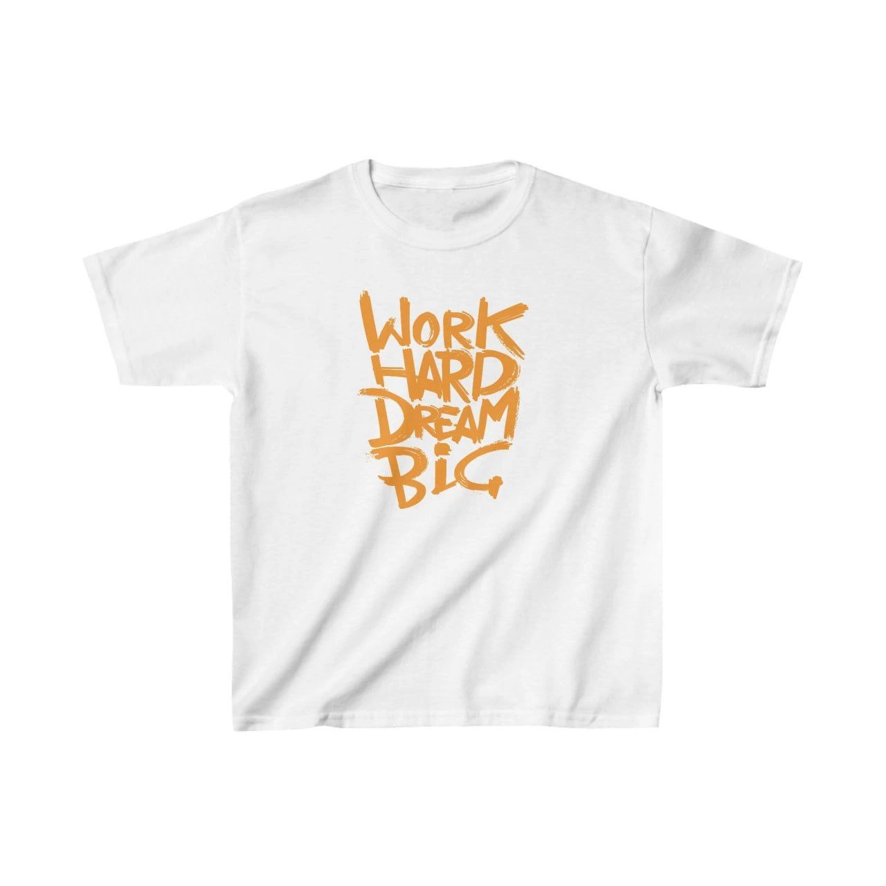 Unisex Çocuk Baskılı T-Shirt – Beyaz