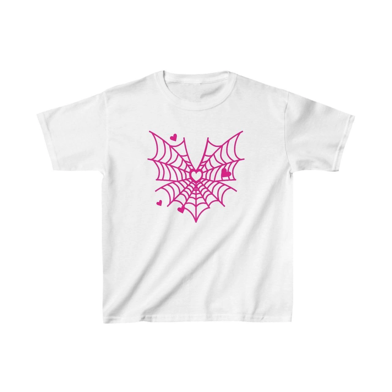 Unisex Çocuk Baskılı T-Shirt – Beyaz