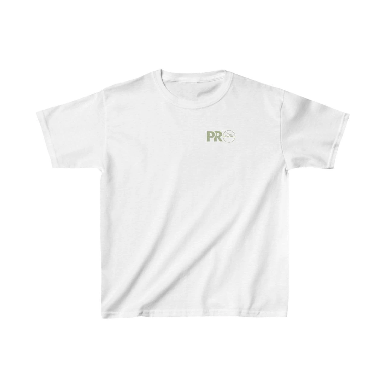 Unisex Çocuk Baskılı T-Shirt – Beyaz